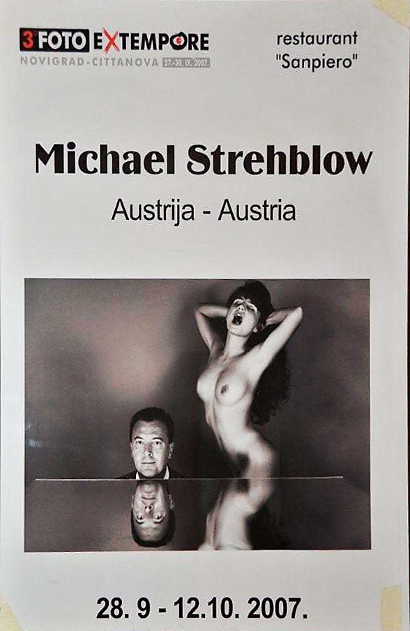 MICHAEL STREHBLOW Plakate zu Ausstellungen - 2007 Novigrad